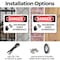 Signmission This Machine Starts Automatically Danger Sign, Plastic, 10in W x 7in L, 2PK OS-2PACK-DS-P-710-L-1590 - alternate 8